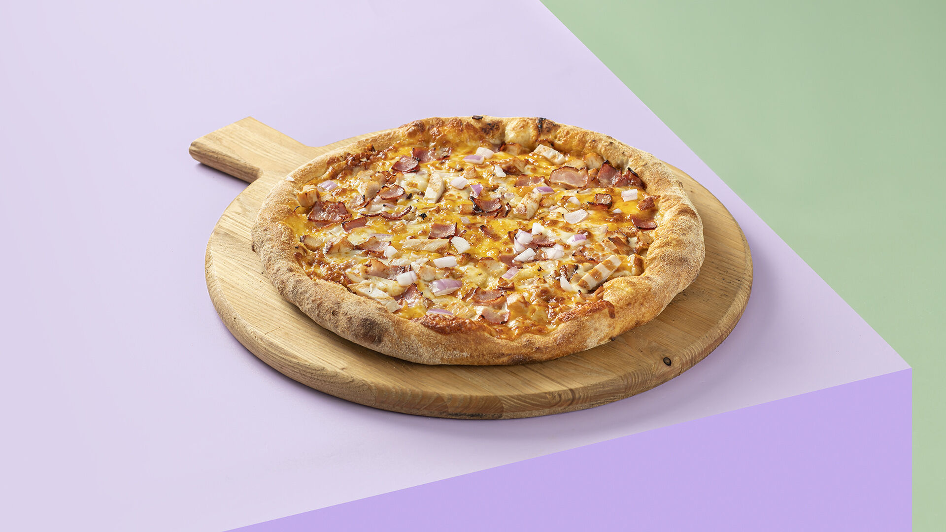 Pizza Chicken Philly BBQ