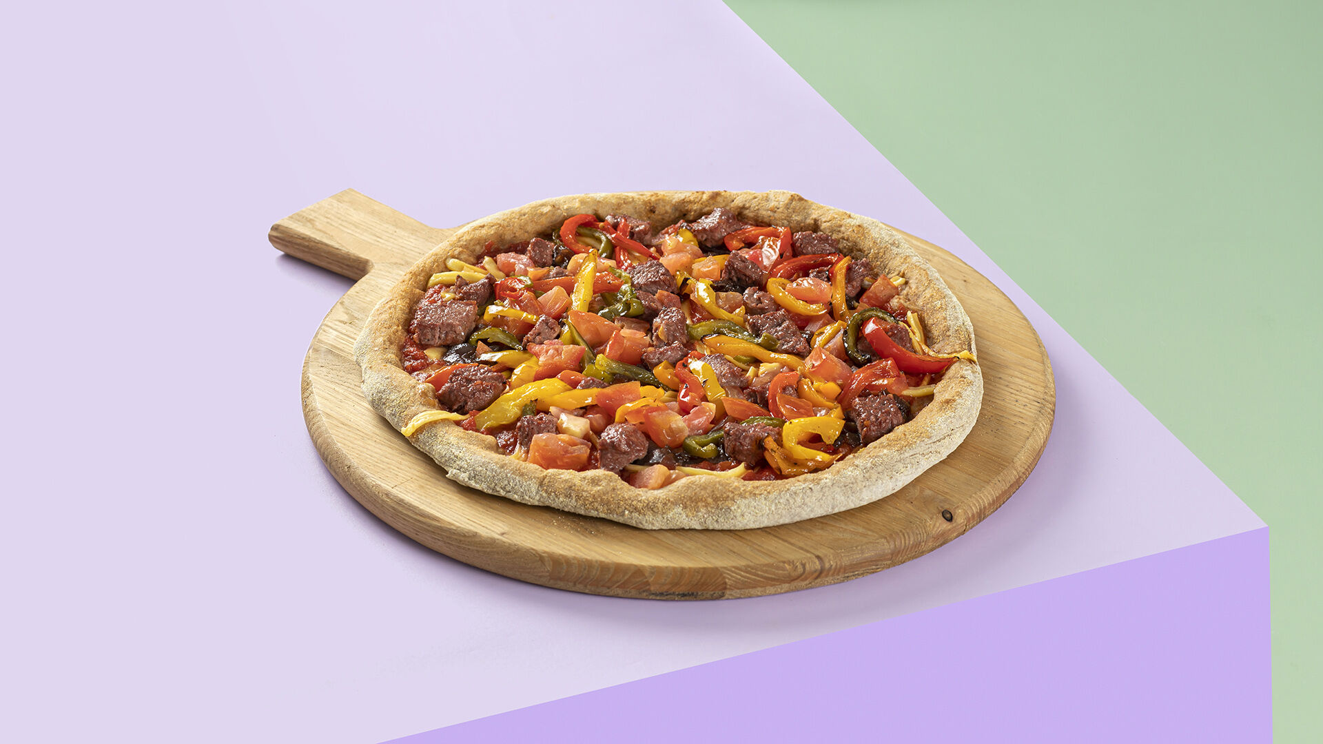 Pizza Meat-Free Burger