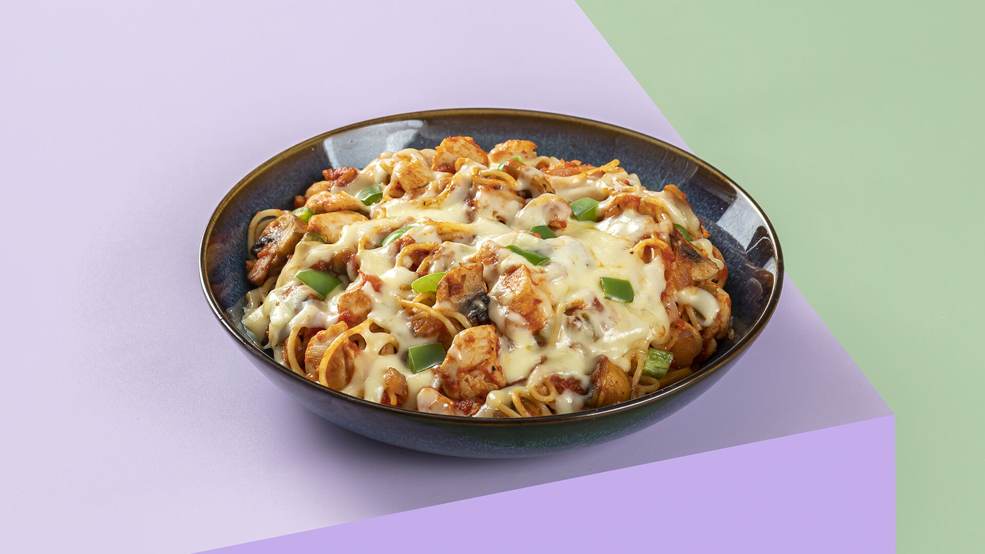 Spaghetti Pollo al Forno
