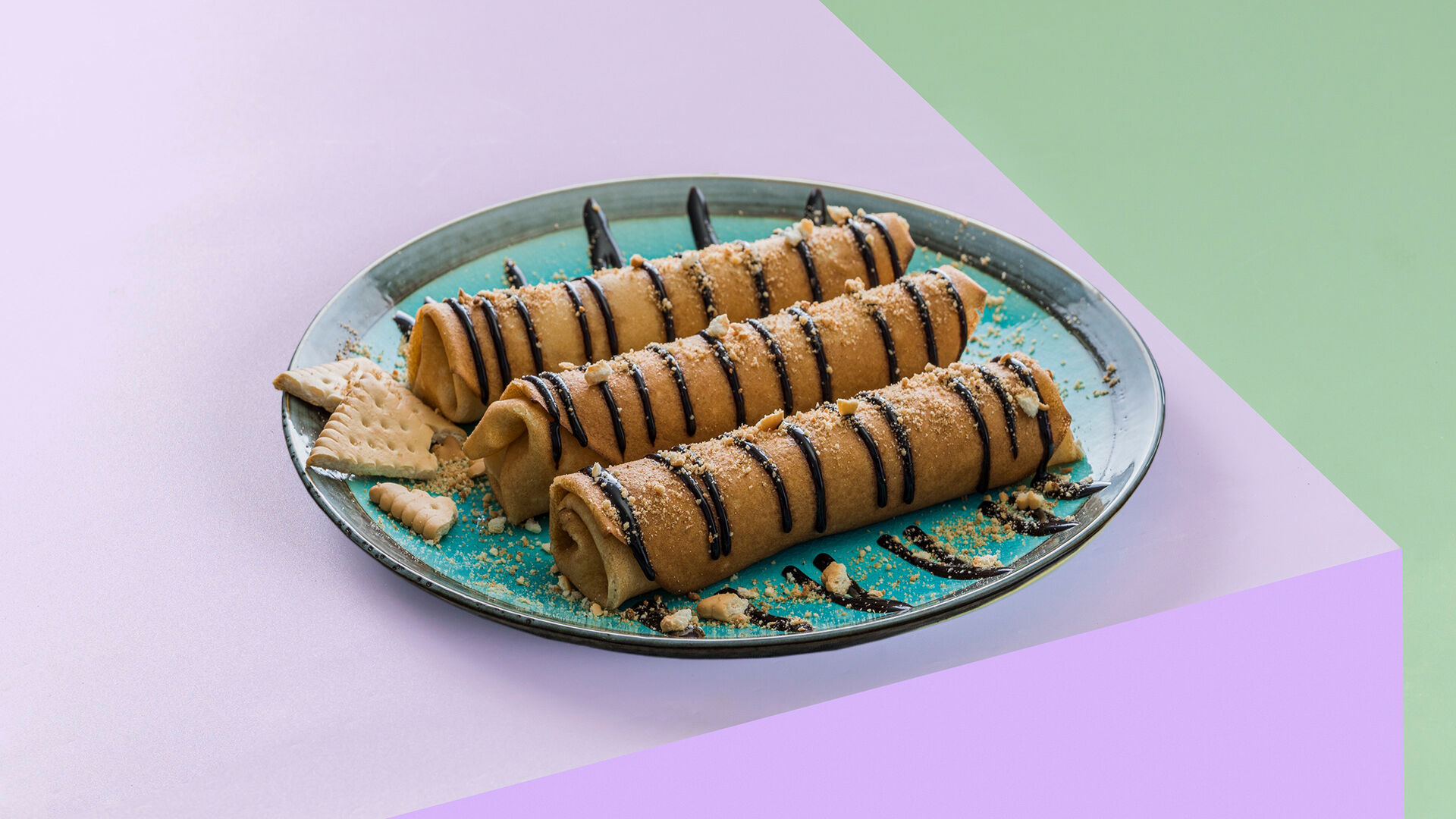 Chocolate Biscuit Crepe (3 pcs.)